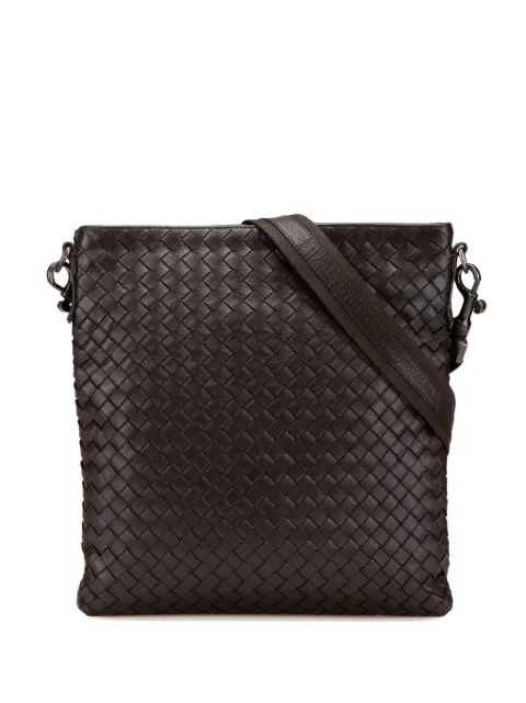 Bottega Veneta Pre-Owned bolsa crossbody Nappa Intrecciato 2012-2024