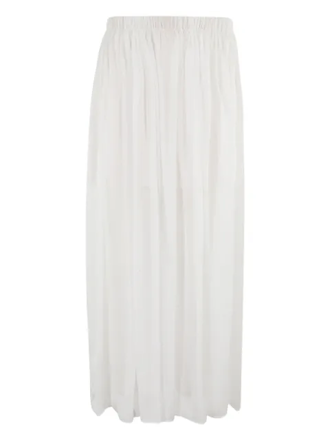 Alysi pleated maxi skirt