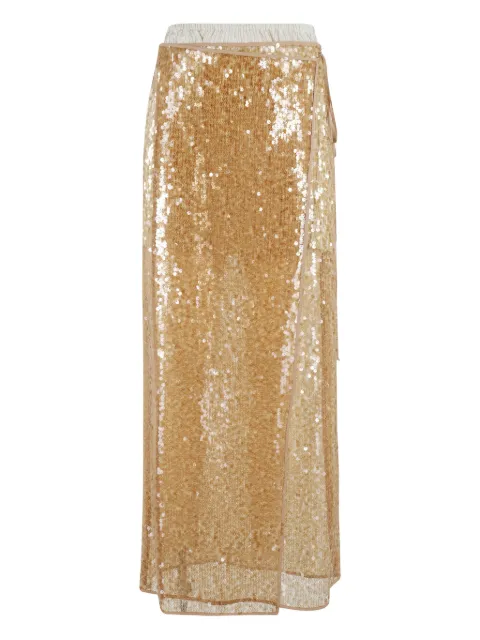 Alysi sequin-embellished maxi skirt