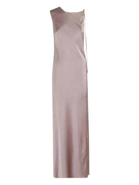 Alysi slip dress asimétrico