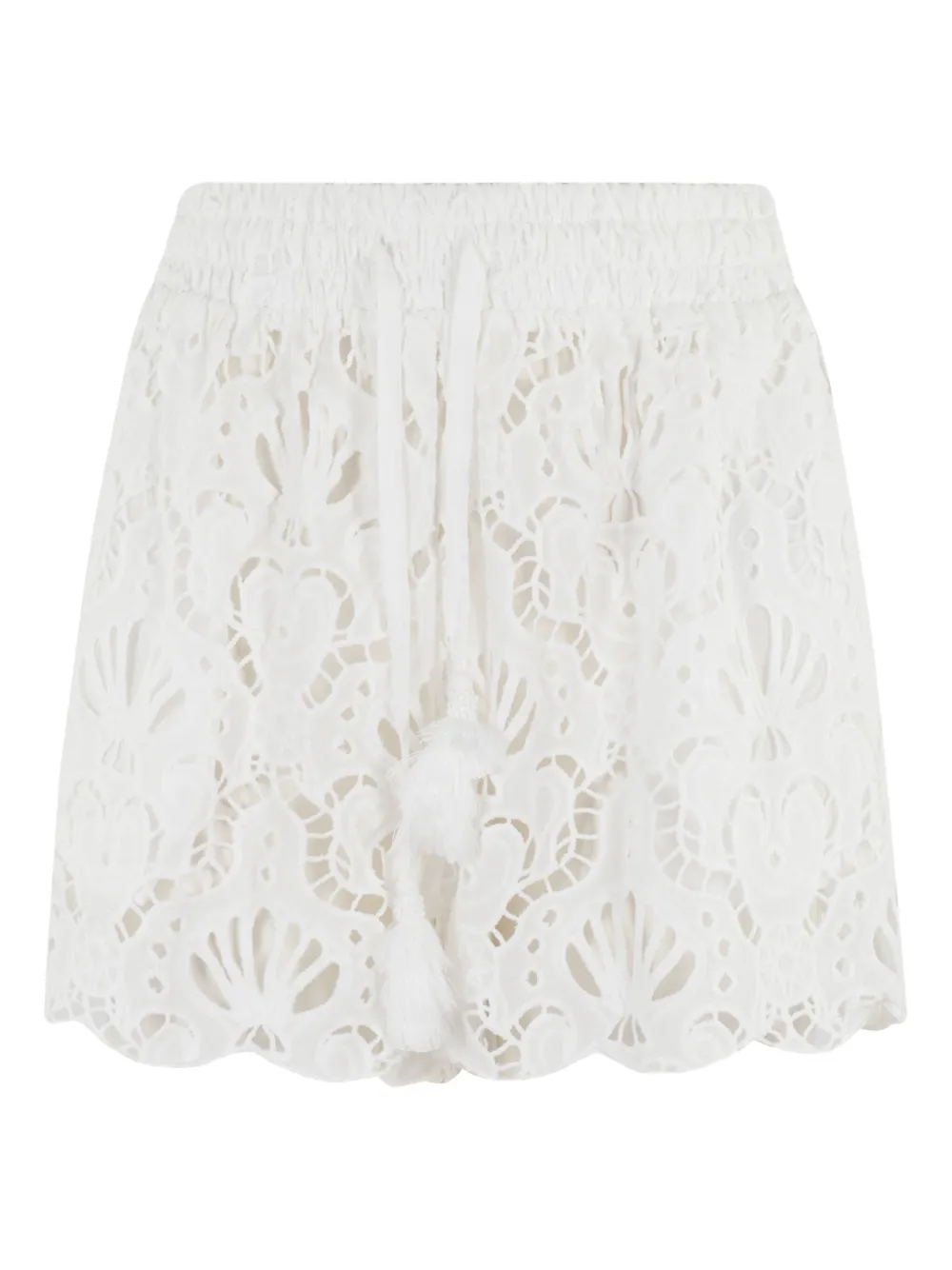 FARM Rio Kanten shorts Wit