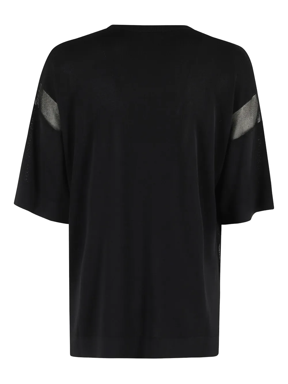 Shop Malo Jersey T-shirt In Black