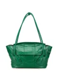 Bottega Veneta Pre-Owned 2012-2024 Medium Calfskin Maxi Intrecciato Arco Slouch tote bag - Green
