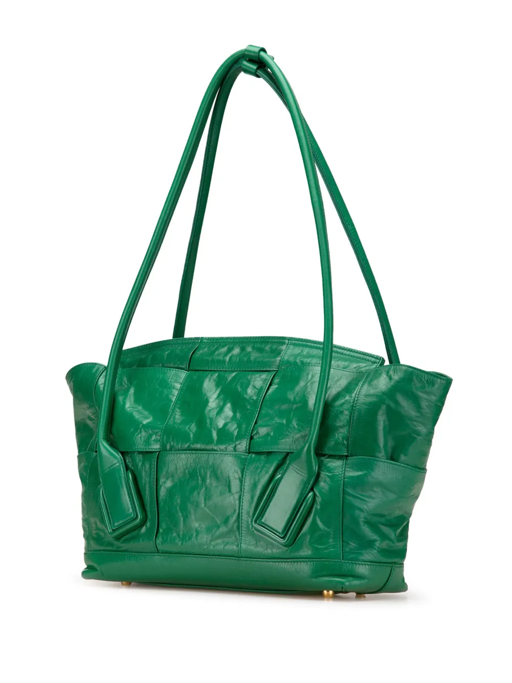 Bottega Veneta Pre-Owned 2012-2024 Medium Calfskin Maxi Intrecciato Arco Slouch tote bag | Pre-Owned | Image 2