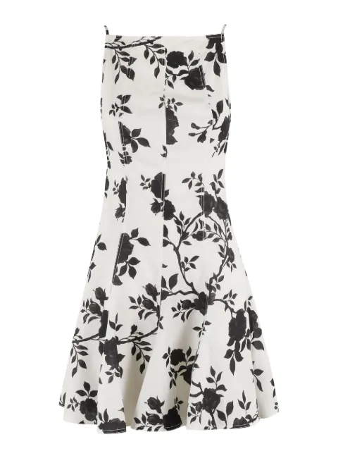 Self-Portrait vestido corto con estampado floral