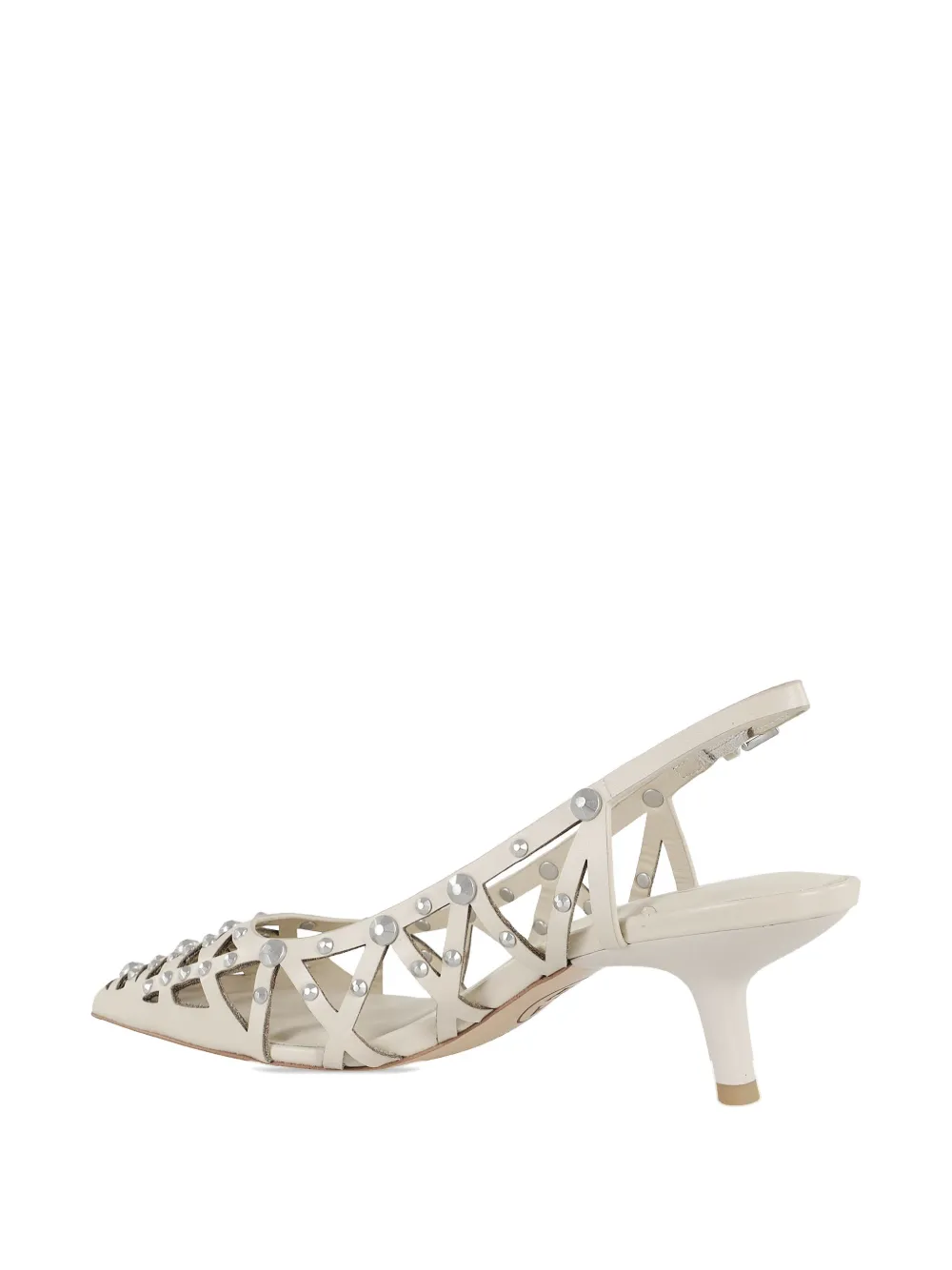 Ash 50mm leather pumps Neutrals