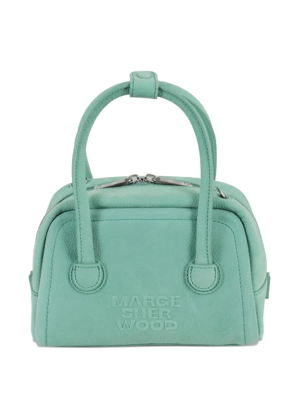 ★MARGE SHERWOOD★ SOFT TOTE MINIcream plain CC047622_CRPN Marge Sherwood soft tote mini handbag brown hush nubuck