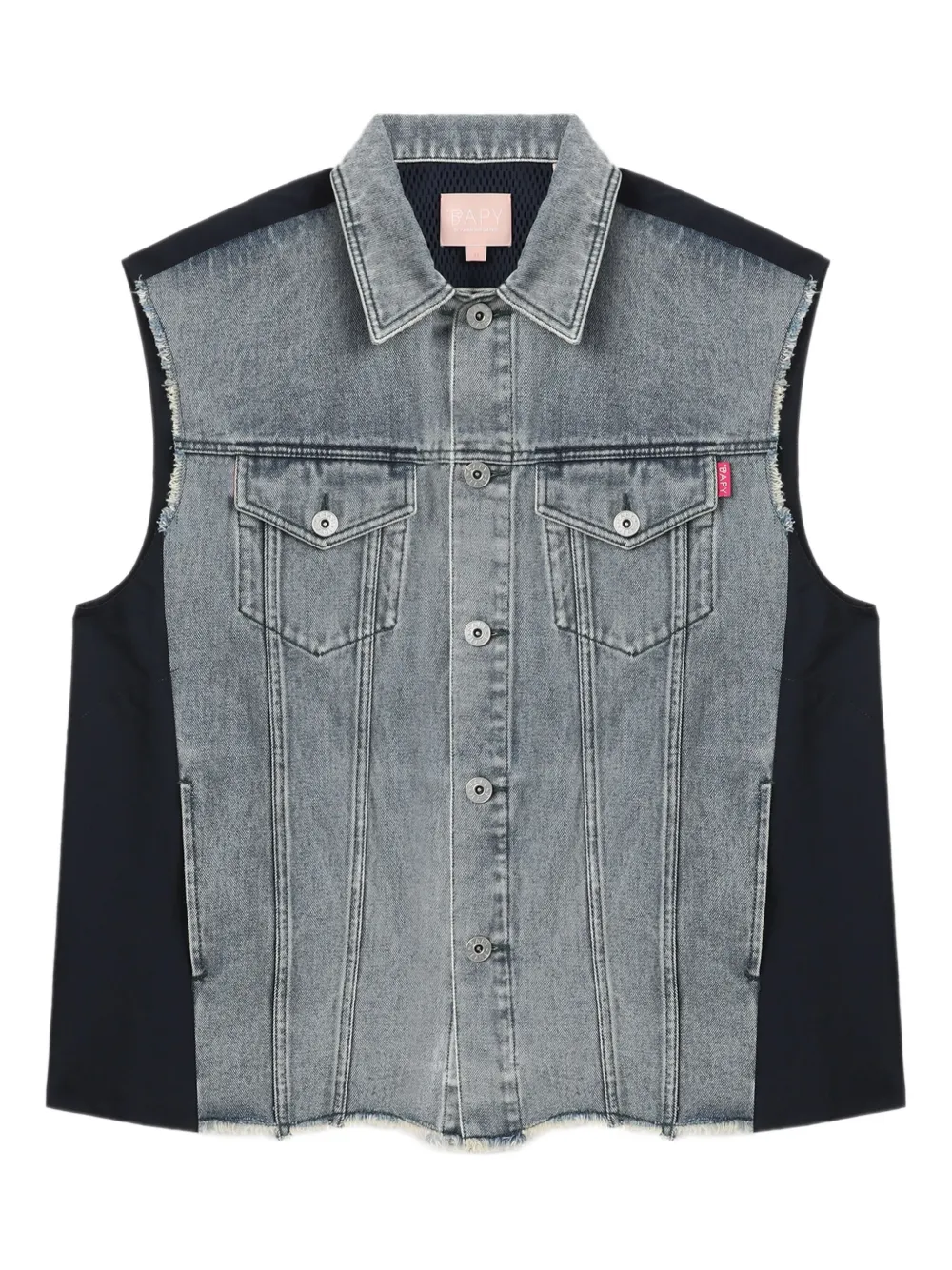 BAPY BY *A BATHING APE® Weste aus Denim | Blau | Image 1