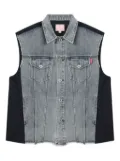BAPY BY *A BATHING APE® denim gilet - Blue