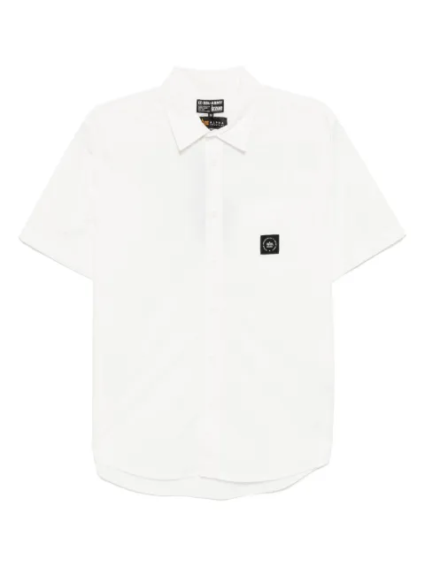 izzue chemise à patch logo