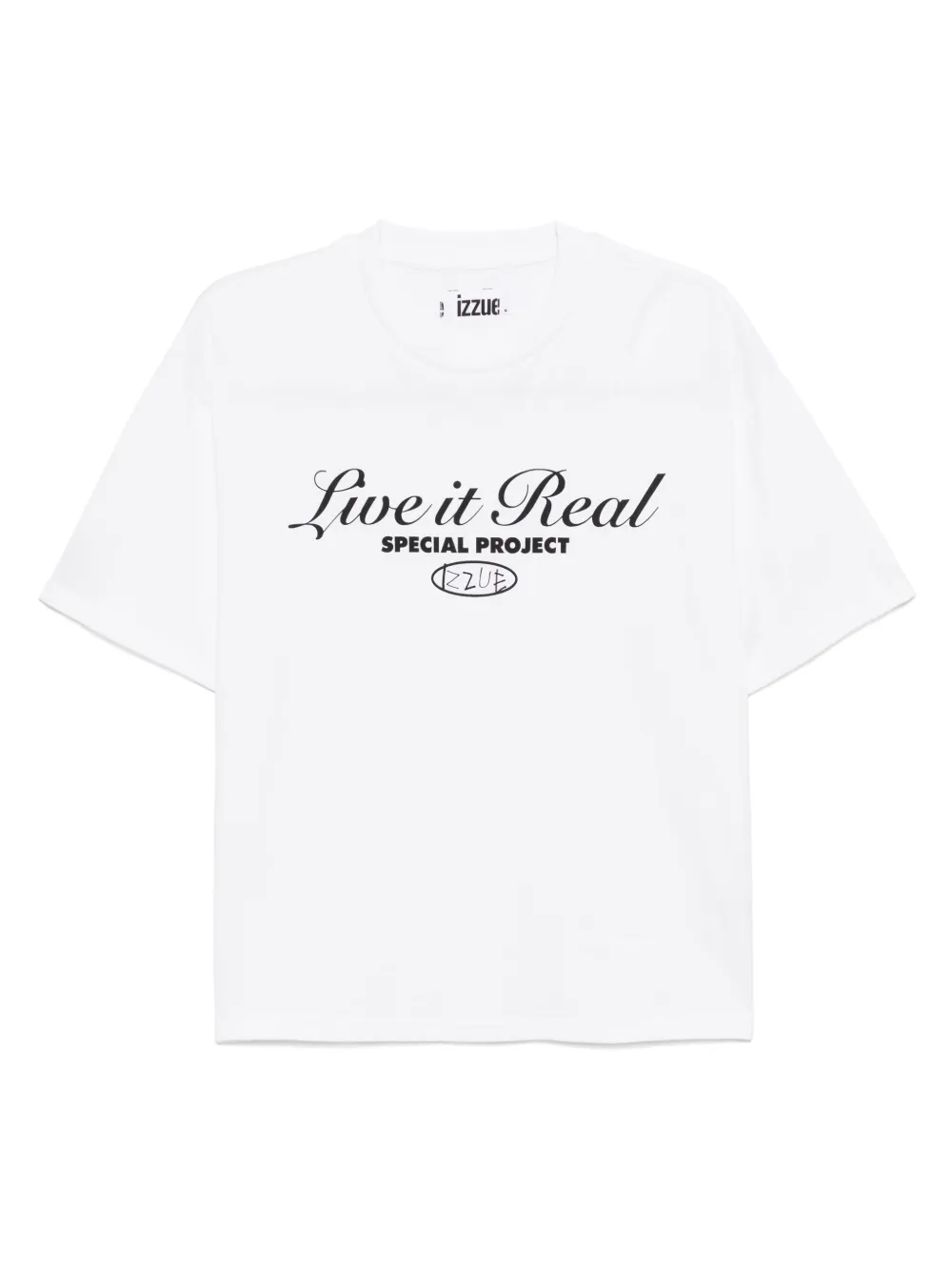 izzue playera con estampado gráfico | blanco | Image 1