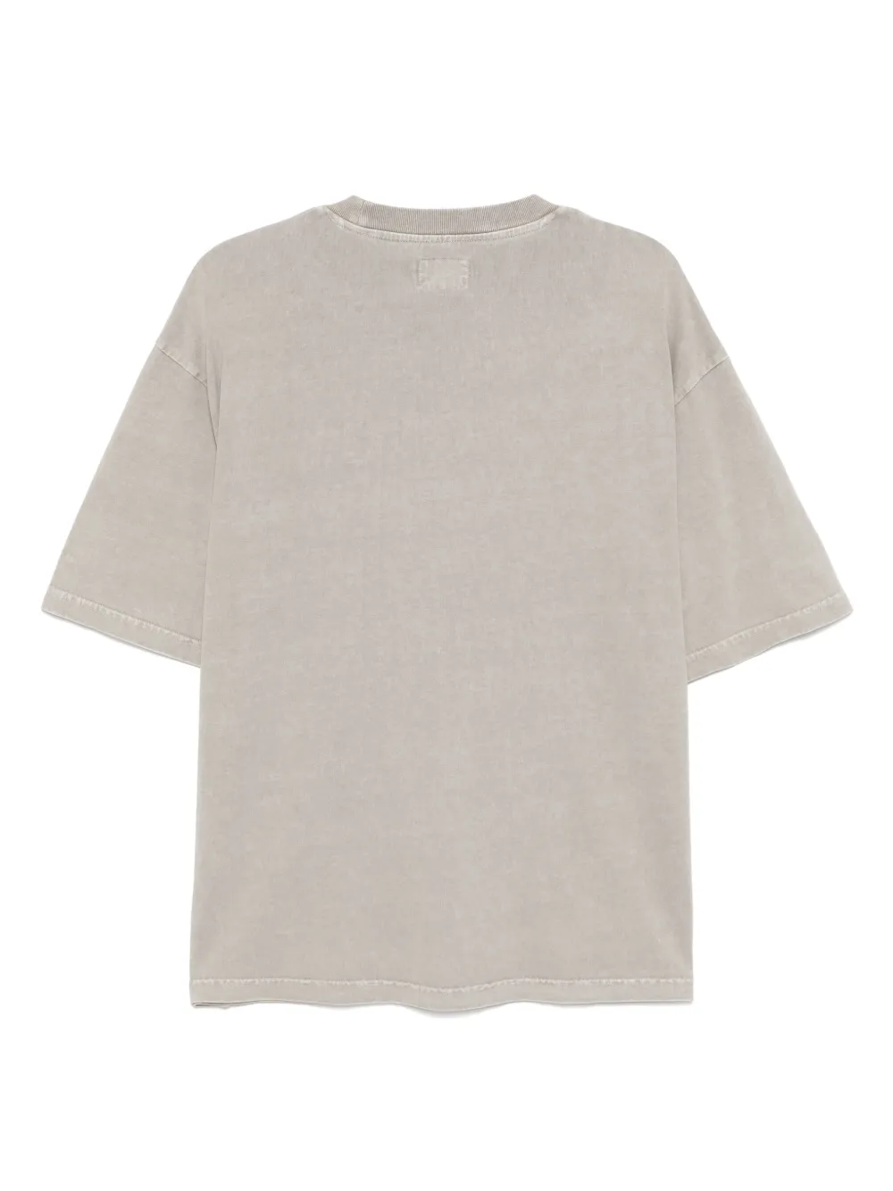 izzue T-shirt met grafische print Grijs
