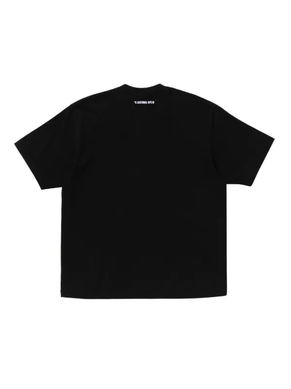A BATHING APE® ロゴ Tシャツ | ブラック | FARFETCH JP
