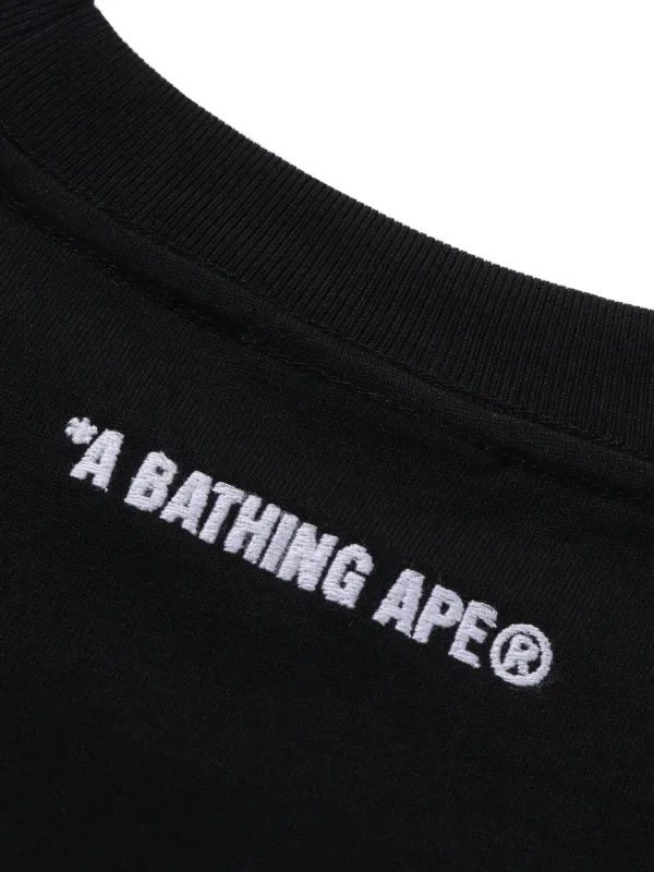 A BATHING APE® ロゴ Tシャツ | ブラック | FARFETCH JP