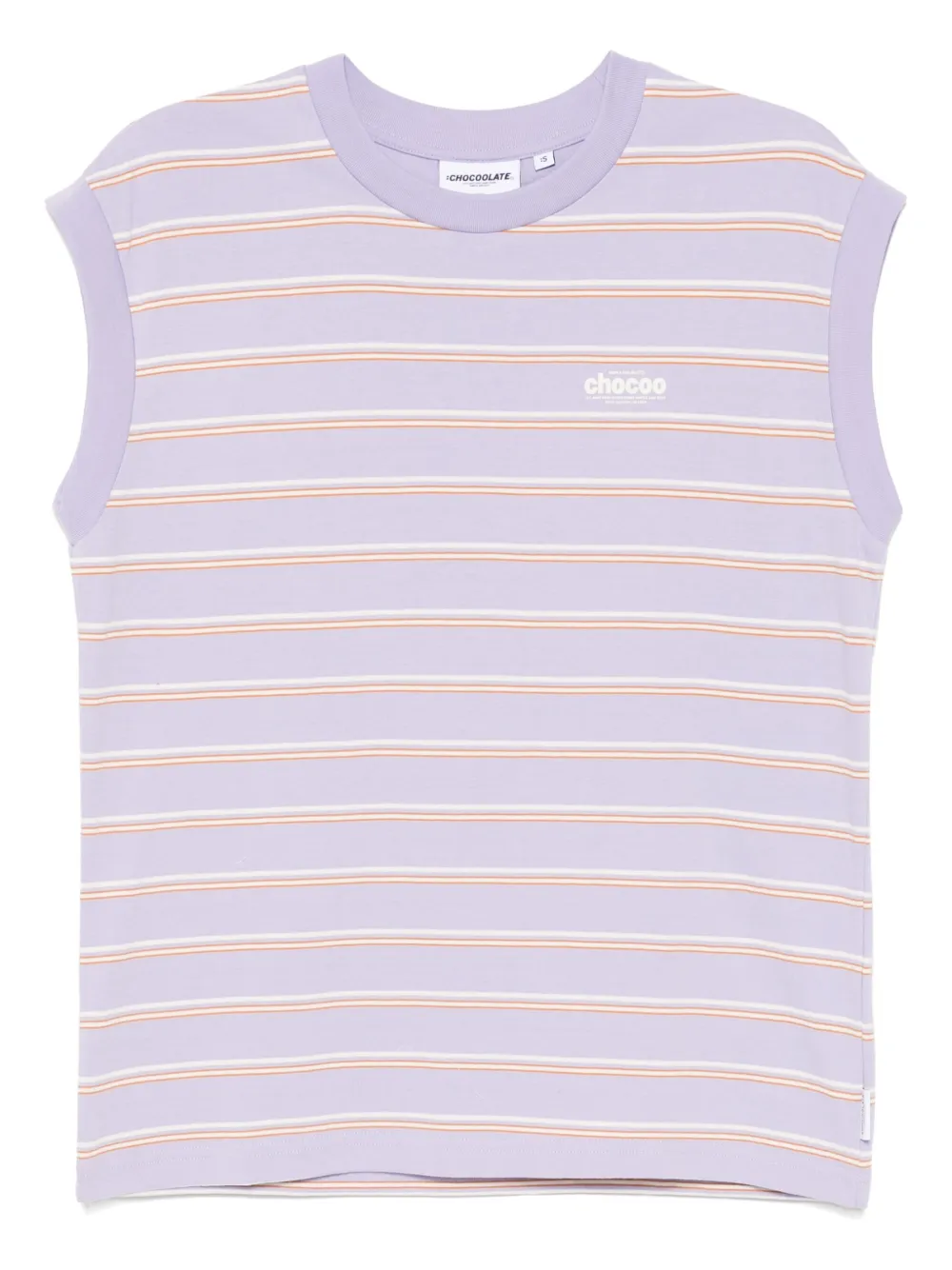 CHOCOOLATE camiseta con rayas estampadas | morado | Image 1
