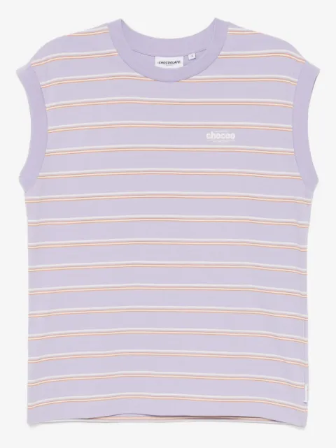 CHOCOOLATE striped tank top