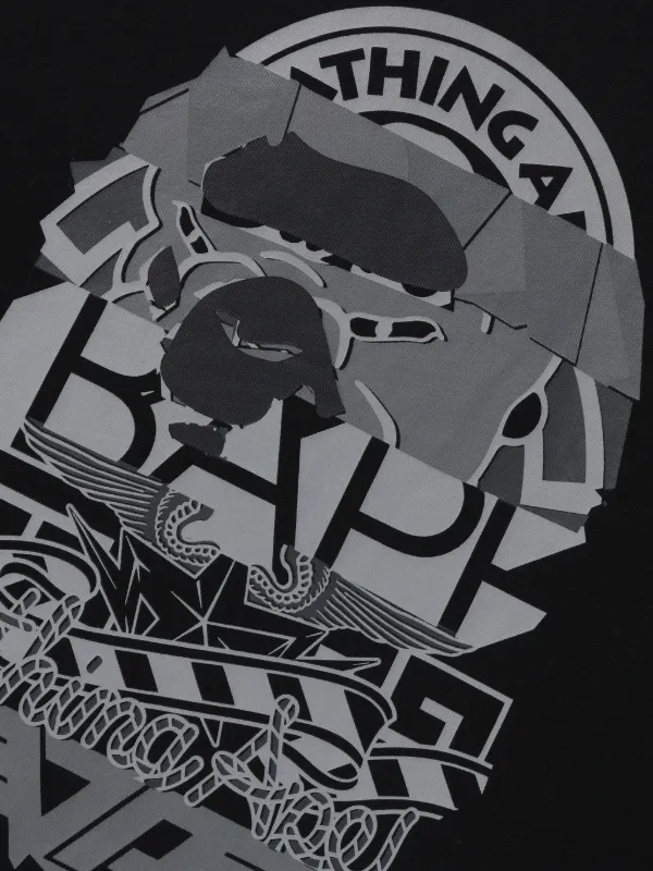 A BATHING APE® グラフィック Tシャツ | ブラック | FARFETCH JP