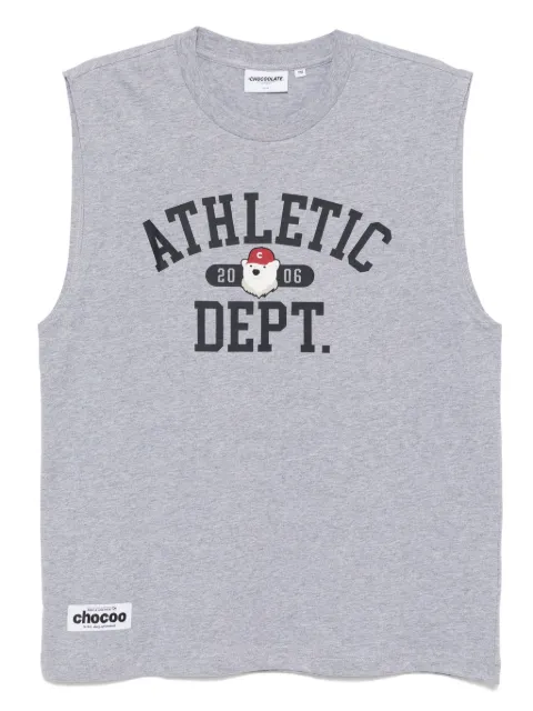 CHOCOOLATE graphic-print vest