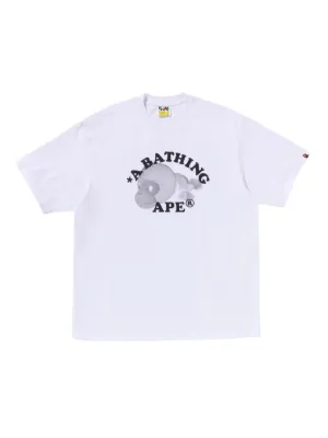 A BATHING APE® カモフラージュ Tシャツ | ホワイト | FARFETCH JP