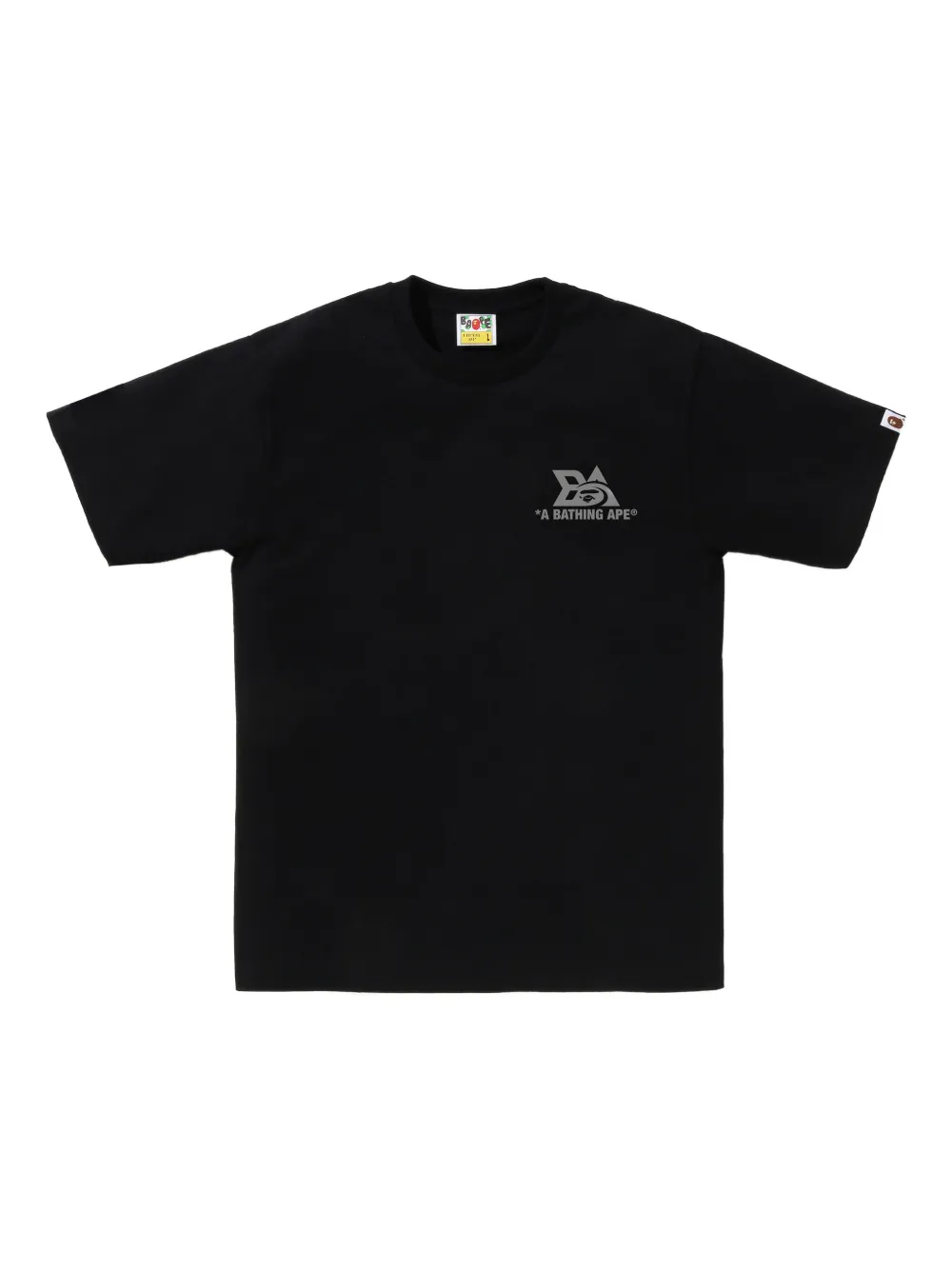 A BATHING APE® playera con logo gráfico | negro | Image 1
