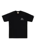 A BATHING APE® graphic-logo T-shirt - Black