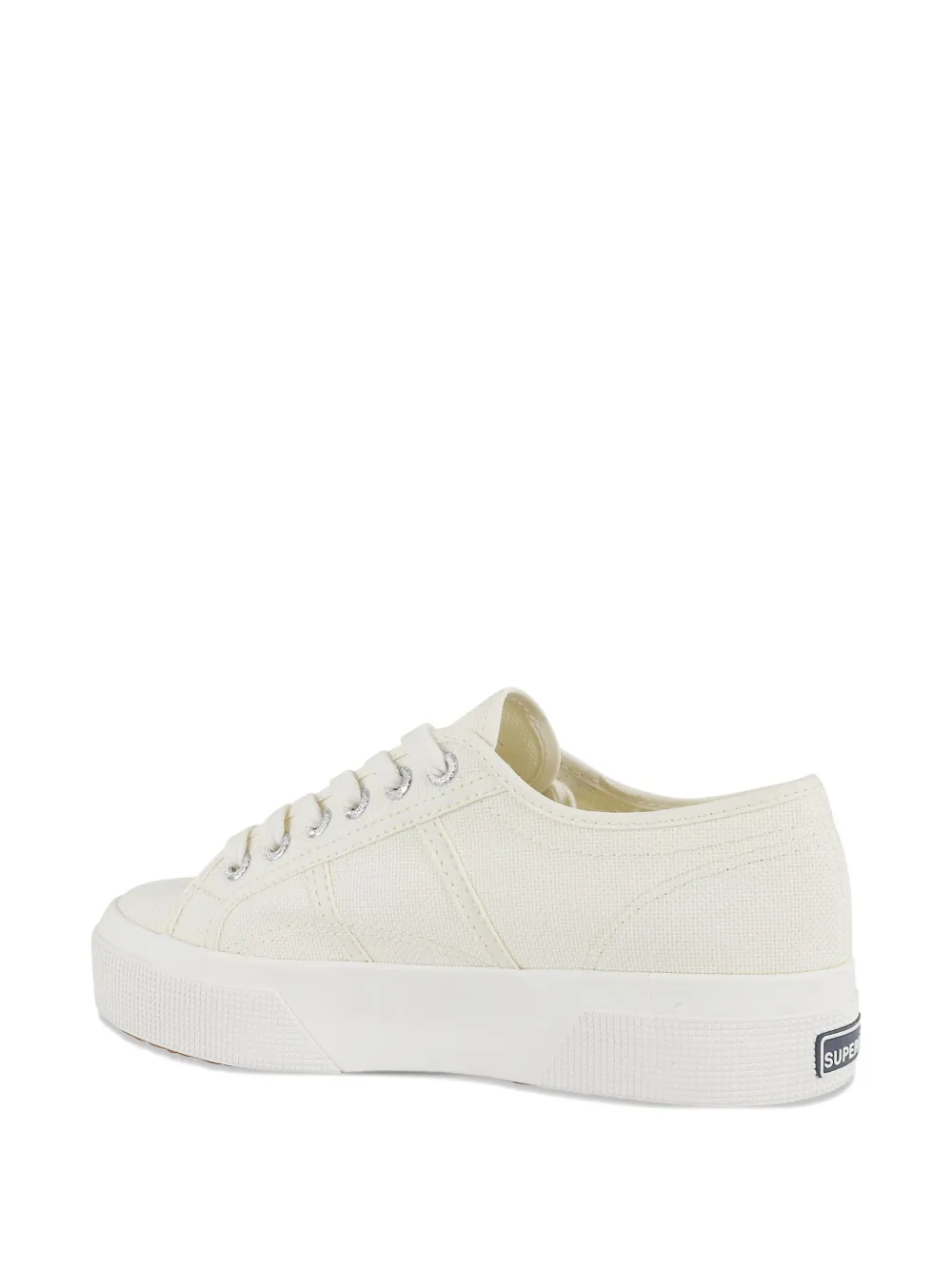 Superga logo-patch sneakers White