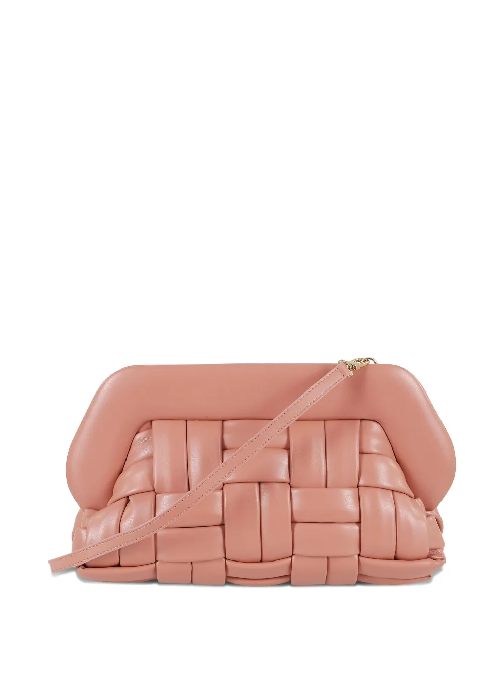 Themoirè Bios geweven clutch - Roze