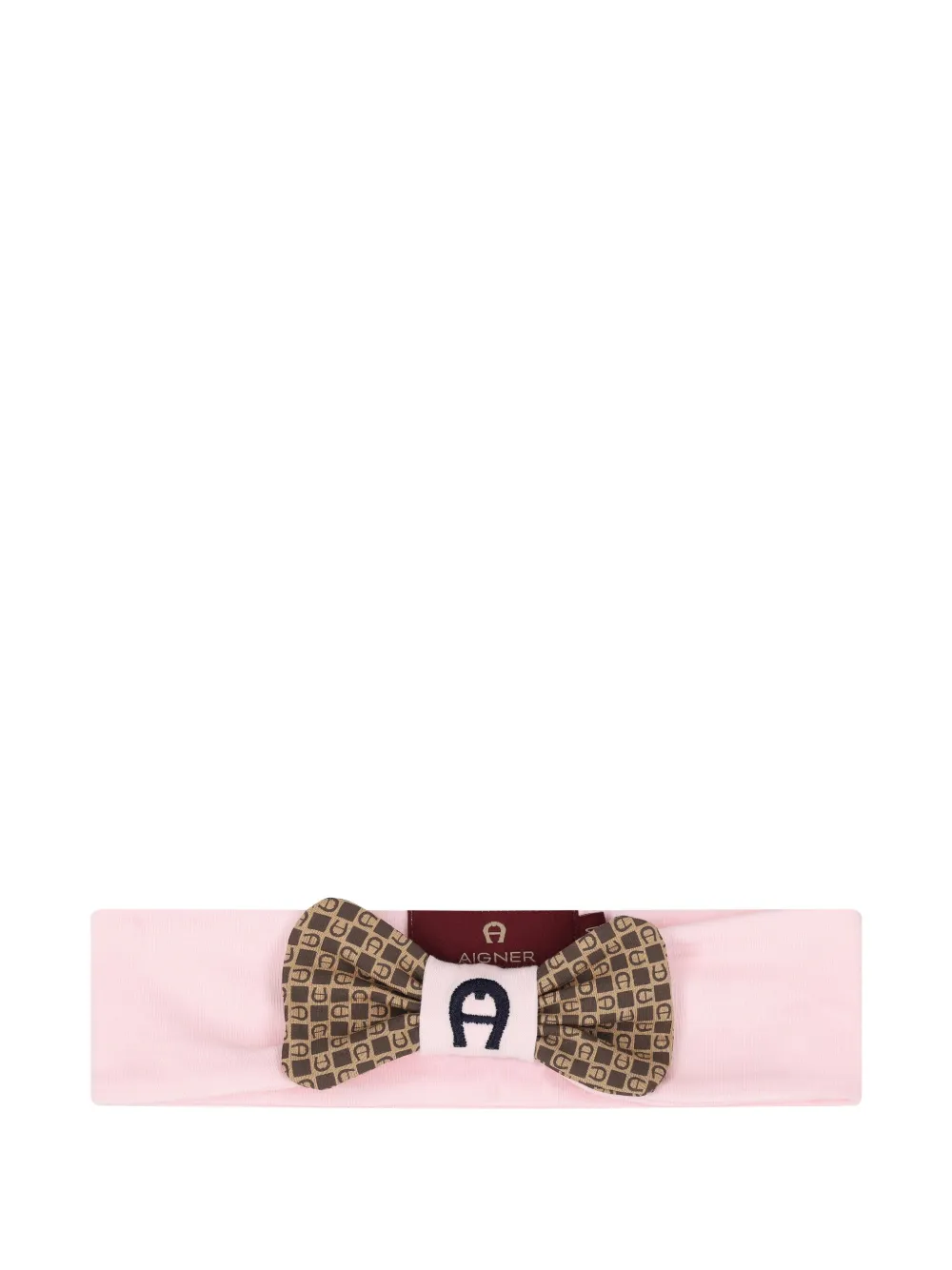 Aigner Kids Katoenen hoofdband Roze