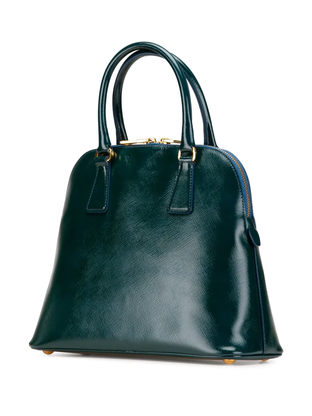 Prada Pre-Owned 2013-2024 Saffiano Vernice Dome satchel | Pre-Owned | Image 2