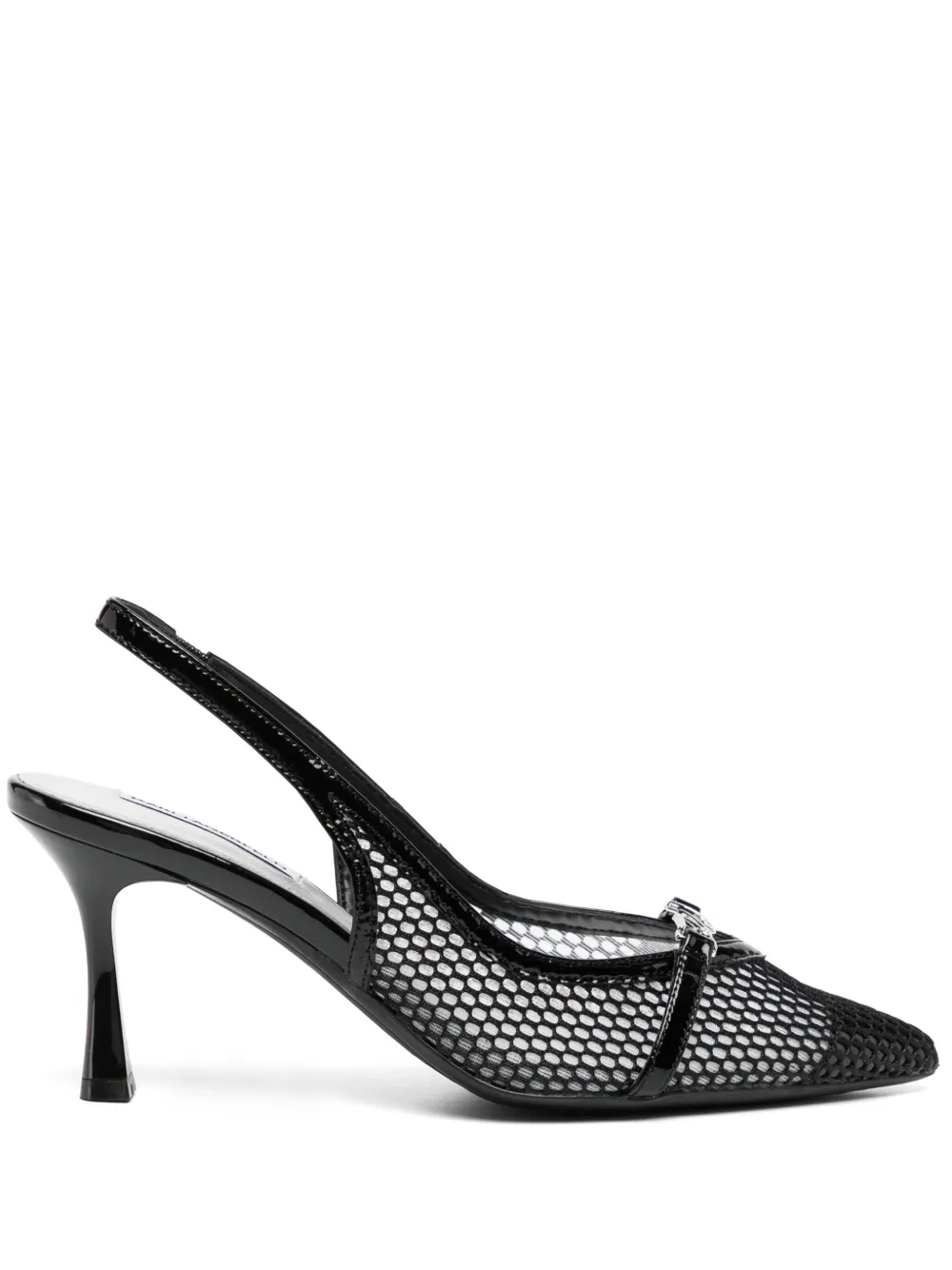 Karl Lagerfeld 80 mm Sienna Signia pumps met afwerking Zwart