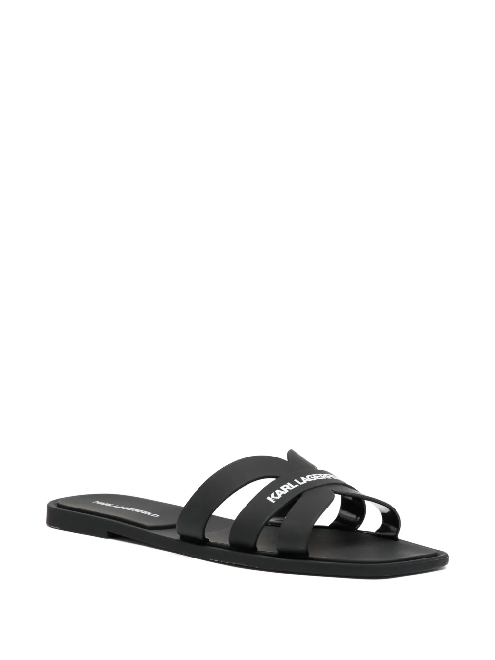 Karl Lagerfeld Jelly IV slippers - Zwart