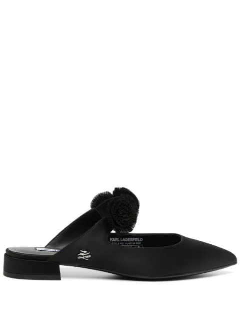 Karl Lagerfeld Kerrie flora mules