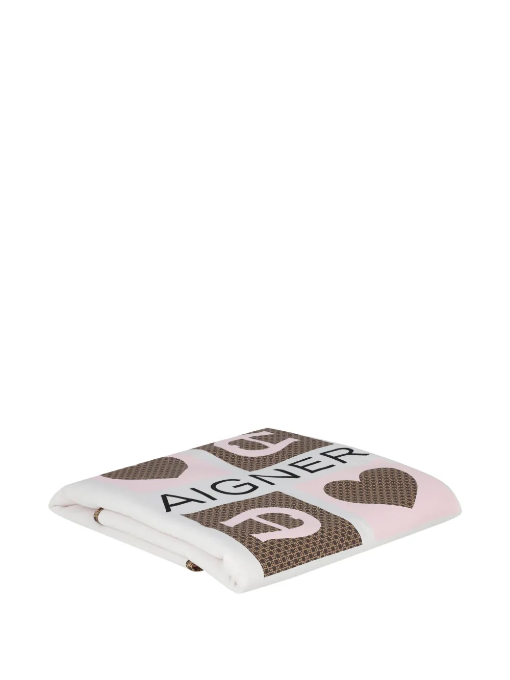 Aigner Kids Deken met logo Wit