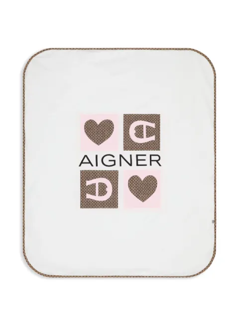Aigner Kids بطانية بشعار الماركة