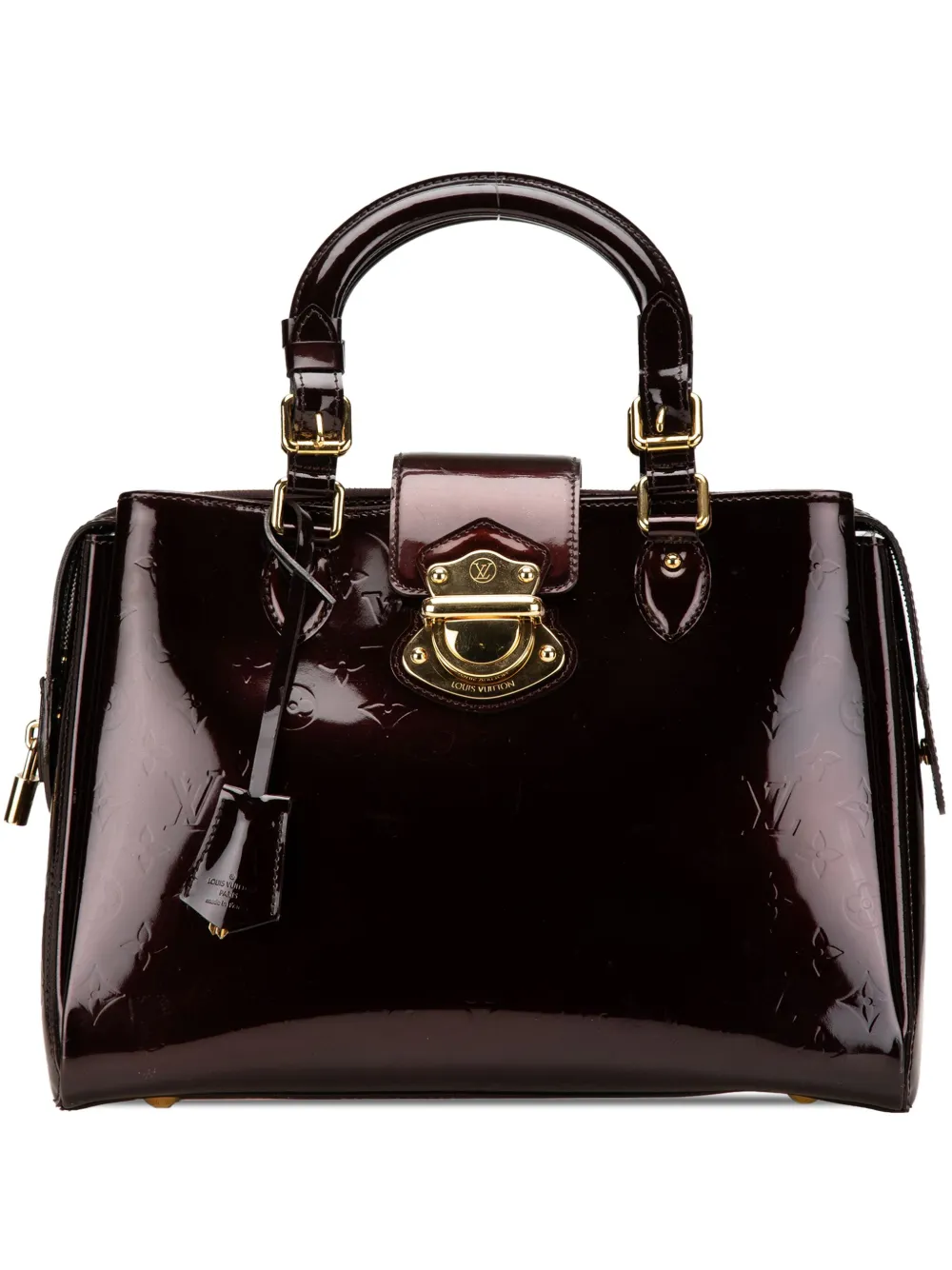 Louis Vuitton Pre-Owned 2009 モノグラム ヴェルニ メルローズ アヴェニュー ハンドバッグ - レッド Louis Vuitton Pre-Owned 2009 モノグラム ヴェルニ メルローズ アヴェニュー ハンドバッグ - レッド