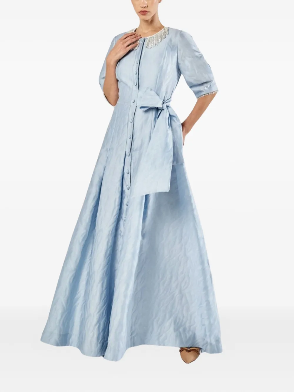 Baruni Farrah dress - Blauw