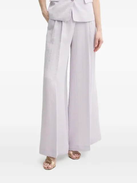 TWINSET pleated wide-leg trousers