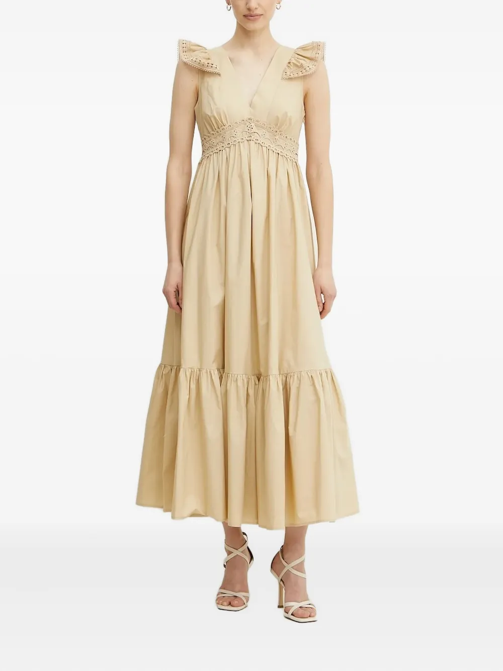 TWINSET ruffle-trimmed tiered maxi dress | Day Dresses | Image 2