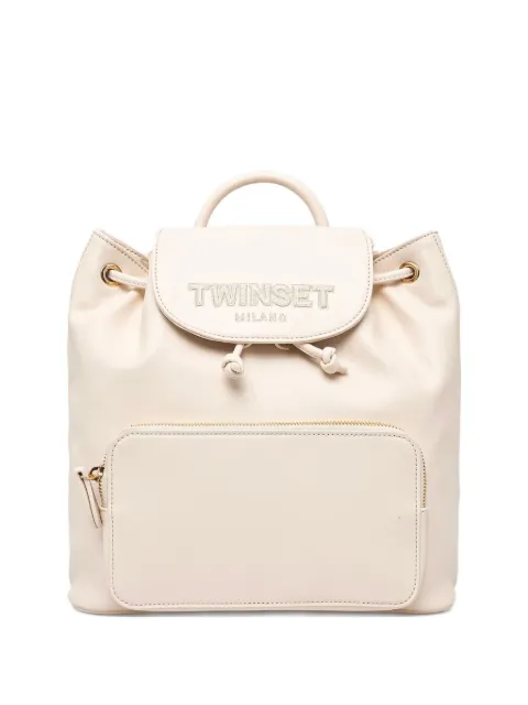 TWINSET logo-embossed backpack