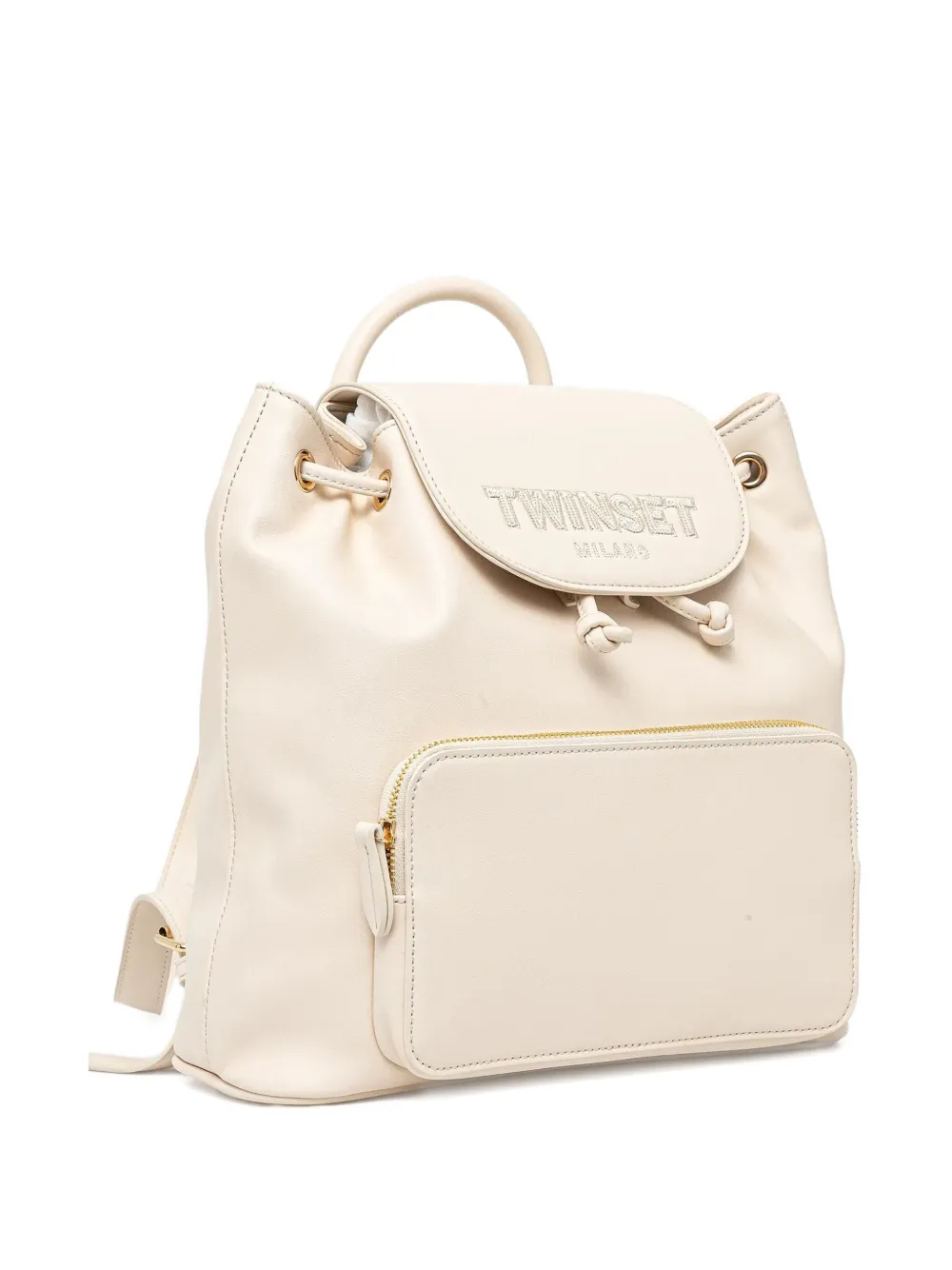 TWINSET Rugzak met geborduurd logo - Beige