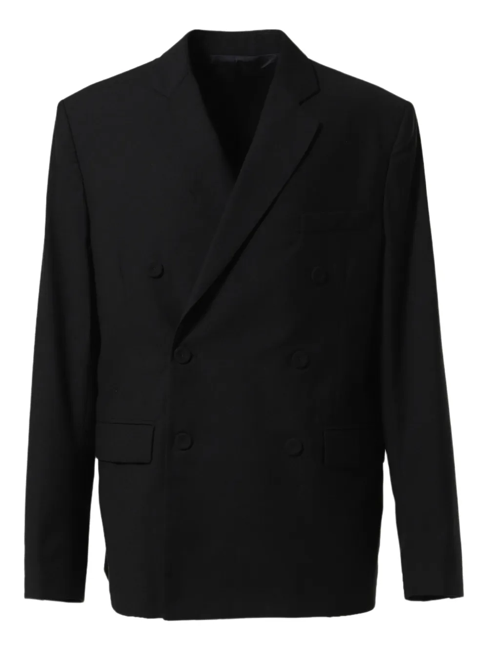 424 blazer con doble botonadura | negro | Image 1
