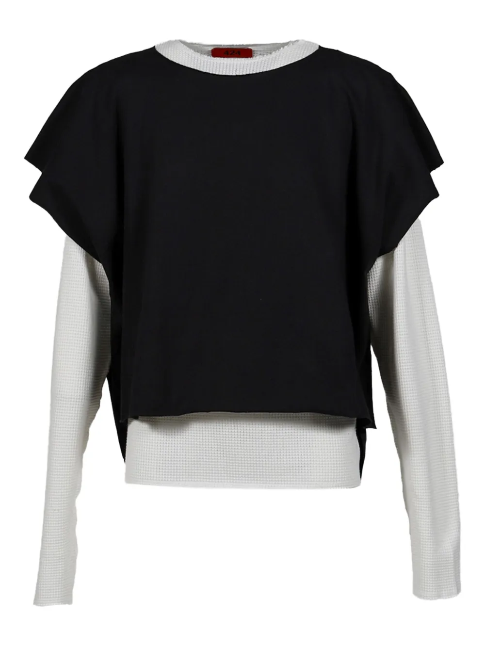 424 layered jumper | negro | Image 1