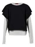 424 layered jumper - Black