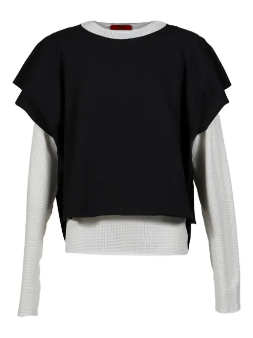 Pull à design superposé - 424 - Modalova