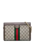 Gucci Pre-Owned 2016-present Small GG Supreme Ophidia crossbody bag - Brown