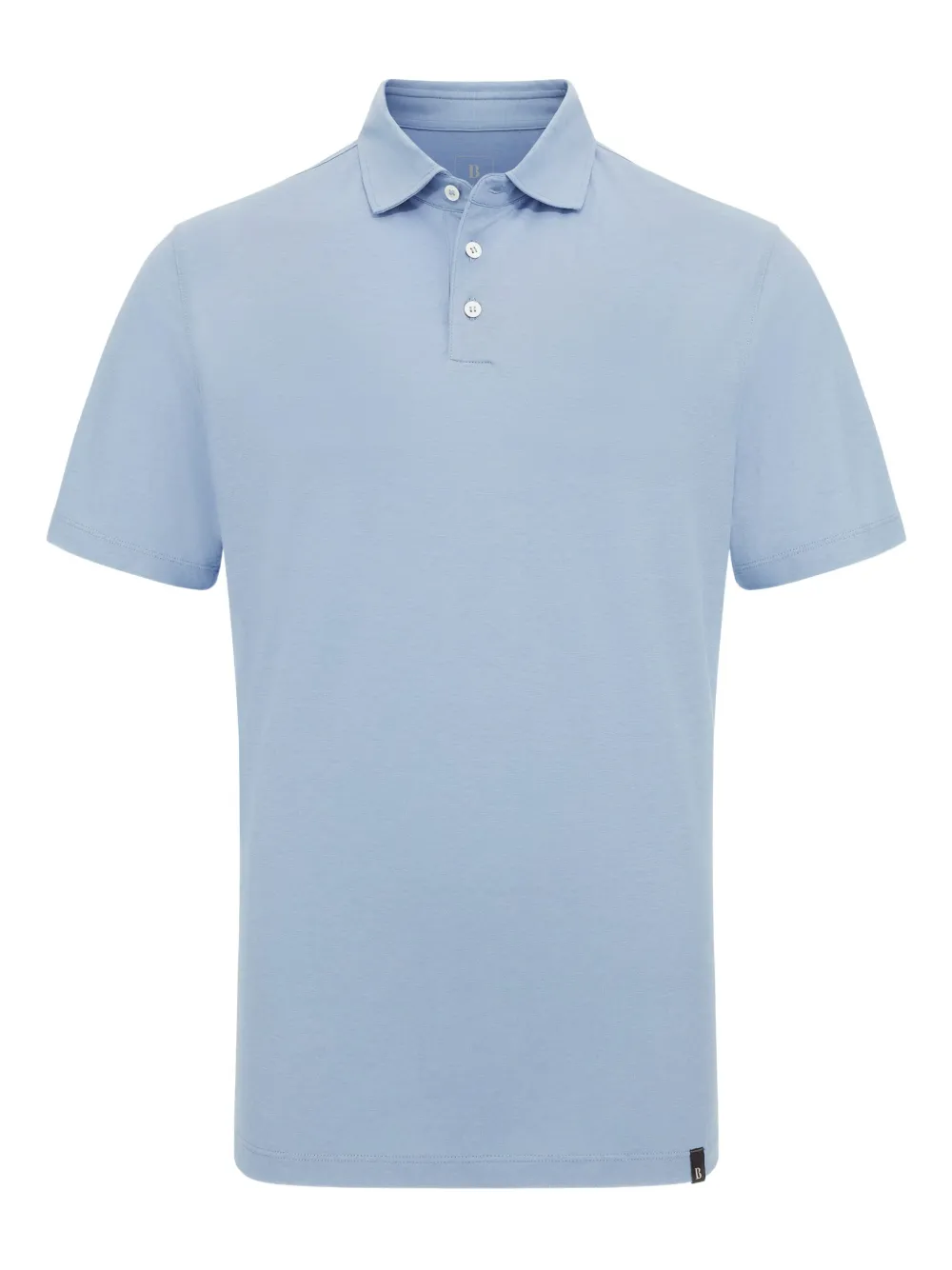 Boggi Milano cotton polo shirt Blauw
