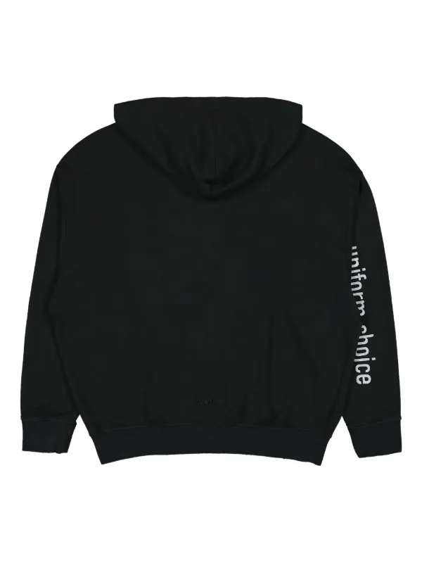 032c Routine Hoodie | Black | FARFETCH JO