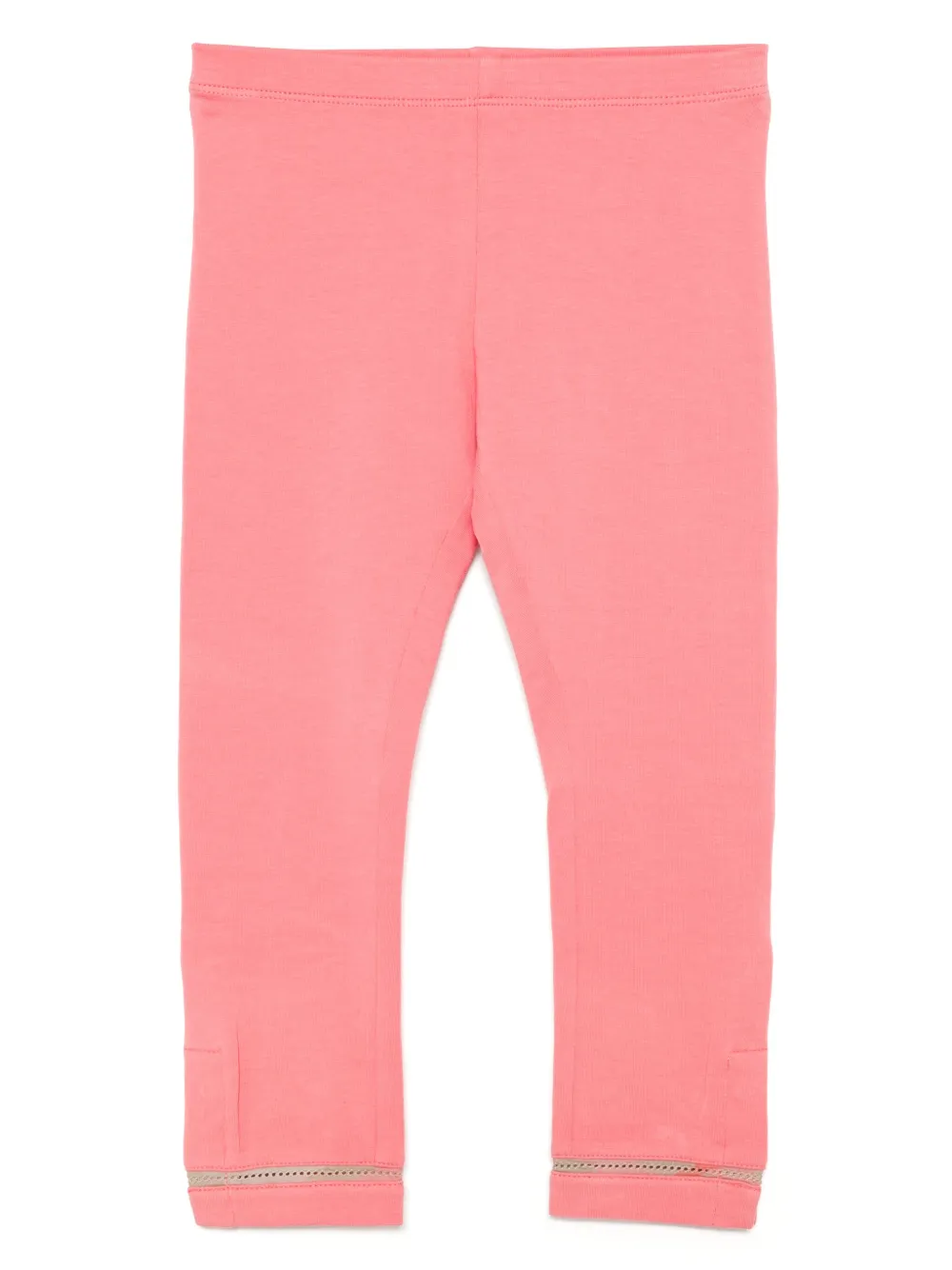 Burberry Elasticated Waistband Leggings In Pink