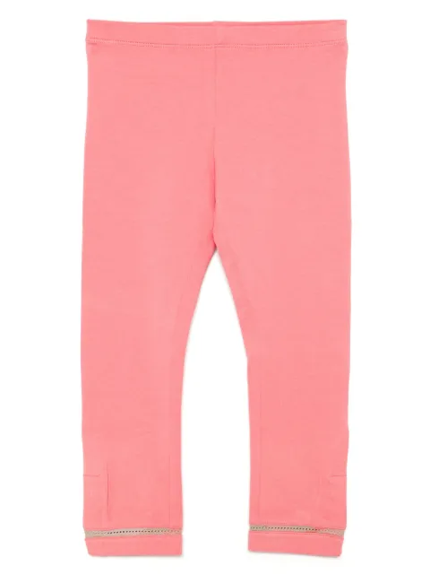 Burberry Kids Leggings con vita elasticizzata