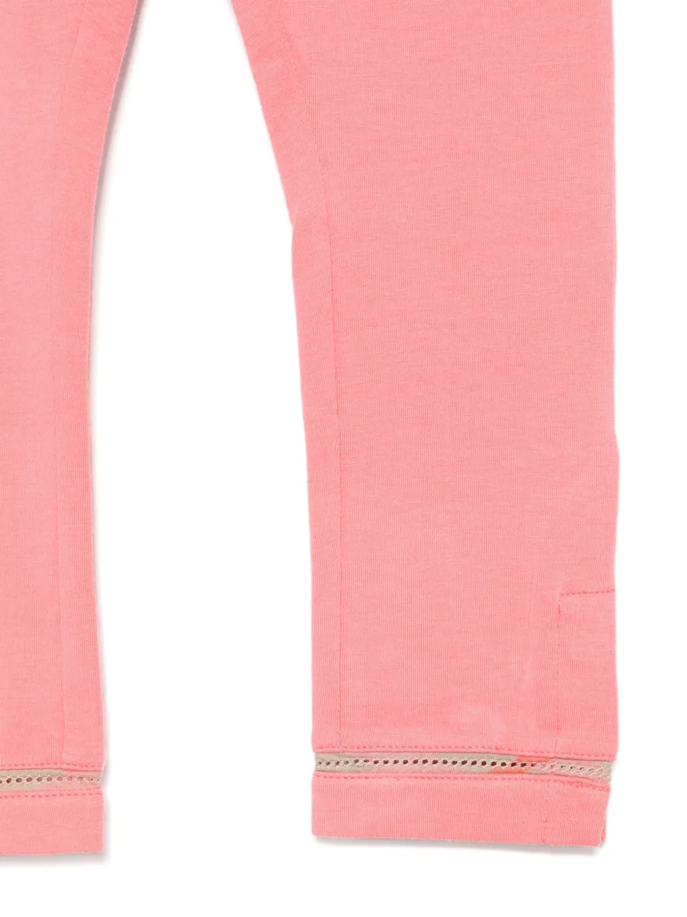 Burberry Elasticated Waistband Leggings In Pink